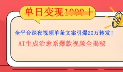 全平台深夜文案新风口：DeepSeek生成百万播放量金句，治愈系内容涨粉速度快4倍-聚成轻创