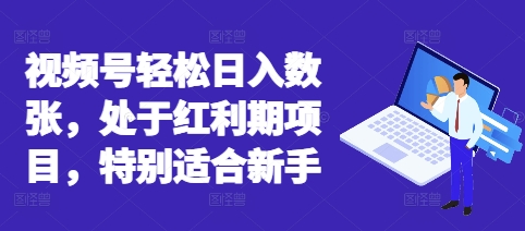 视频号轻松日入数张，处于红利期项目，特别适合新手-聚成轻创