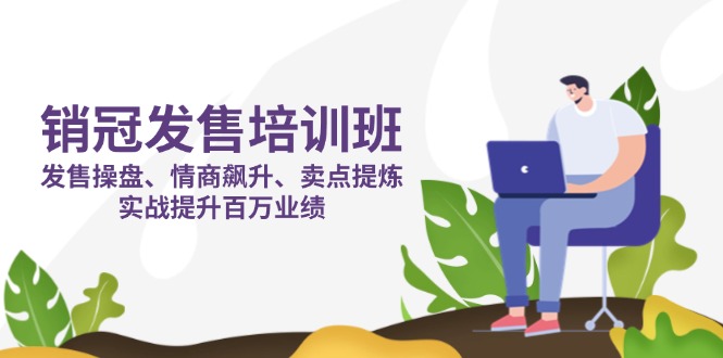 （14203期）销冠 发售培训班：发售 操盘+情商 飙升+卖点 提炼，实战提升百万业绩-聚成轻创